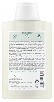 Klorane Extra-Doux - Tous Types de Cheveux Shampoing à l'Avoine 200 ml