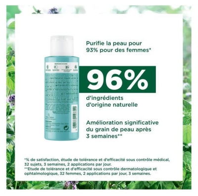Klorane Poudre Purifiante 3en1 à la Menthe Bio et Argile 50 g