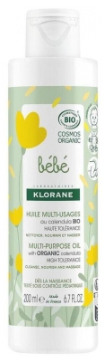 Klorane Bébé Huile Multi-Usages Bio 200 ml