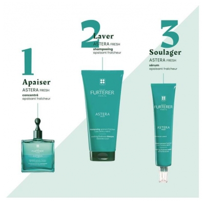 René Furterer Astera Fresh Shampoing Apaisant Fraîcheur 50 ml