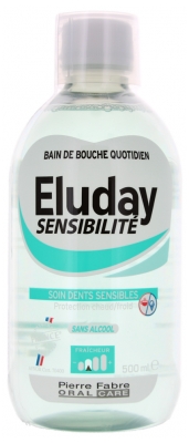 Pierre Fabre Oral Care Eluday Sensibilité Bain de Bouche Quotidien 500 ml