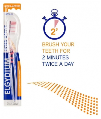 Elgydium Brosse à Dents Inter-Active Médium