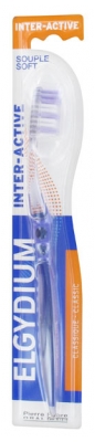 Elgydium Inter-Active Soft Toothbrush - Colour: Purple