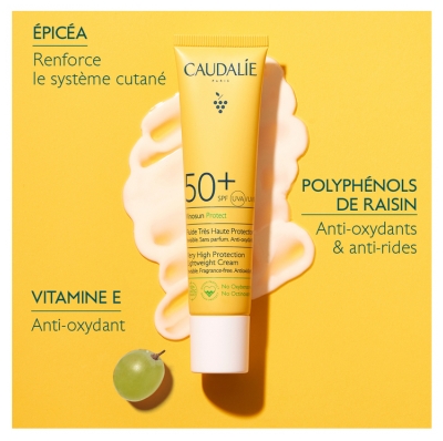 Caudalie Vinosun Fluide Très Haute Protection SPF50+ 40 ml