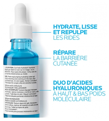 La Roche-Posay Hyalu B5 Sérum Concentré Anti-Rides Réparateur Repulpant 30 ml