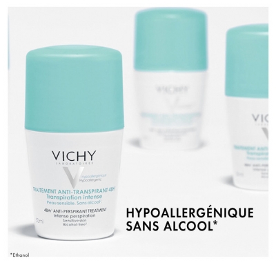 Vichy Déodorant Anti-Transpirant 48H Roll-On 50 ml