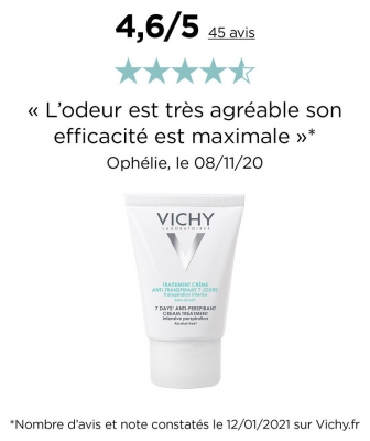 Vichy Traitement Anti-Transpirant 7 Jours 30 ml