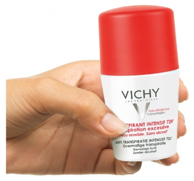 Vichy Détranspirant Intensif 72H Transpiration Excessive 50 ml