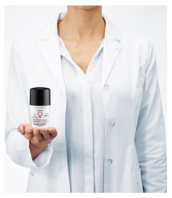 Vichy Homme Déodorant Anti-Transpirant 48H Anti-Traces Roll-On 50 ml