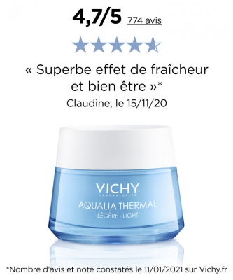 Vichy Aqualia Thermal Crème Réhydratante Légère 50 ml