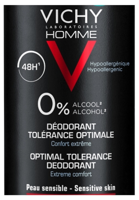Vichy Homme Déodorant Tolérance Optimale 100 ml