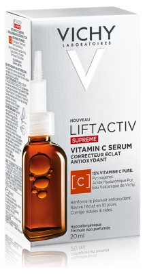 Vichy LiftActiv Supreme Vitamin C Sérum Correcteur Éclat Antioxydant 20 ml