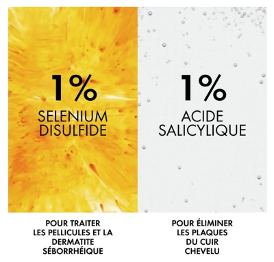 Vichy Dercos Shampoing Traitant Anti-Pelliculaire DS Cheveux Secs 390 ml