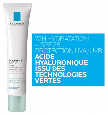 La Roche-Posay Hydraphase HA UV SPF25 Riche 40 ml