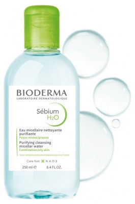 Bioderma Sébium H2O Solution Micellaire Nettoyante Purifiante 250 ml