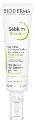 Bioderma Sébium Kérato+ Anti-Blemish High Tolerance Gel-Cream 30ml