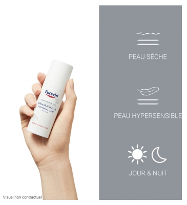 Eucerin Ultra Sensible Soin Apaisant Peau Sèche 50 ml