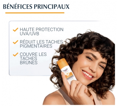 Eucerin Sun Protection Pigment Control Tinted SPF50+ 50 ml - Teinte : Medium