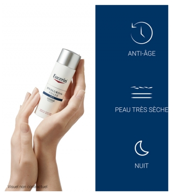 Eucerin Hyaluron-Filler Extra Riche Soin de Nuit 50 ml