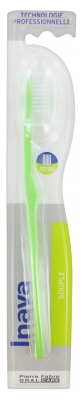 Inava Soft Toothbrush 20/100 - Colour: Green