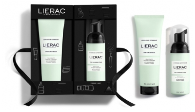 Lierac The Scrub Mask 75 ml + The Cleansing Foam 50 ml Free