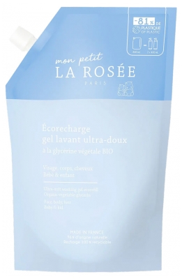La Rosée Mon Petit Gel Lavant Ultra-Doux Éco-Recharge 800 ml