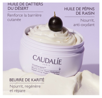Caudalie Vinotherapist Beurre Corps Vegan Relipidant 250 ml