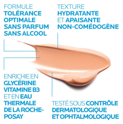 La Roche-Posay Tolériane Sensitive Le Teint Crème Hydratant Apaisant 50 ml - Teinte : Light