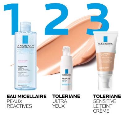 La Roche-Posay Tolériane Sensitive Le Teint Crème Hydratant Apaisant 50 ml - Teinte : Light