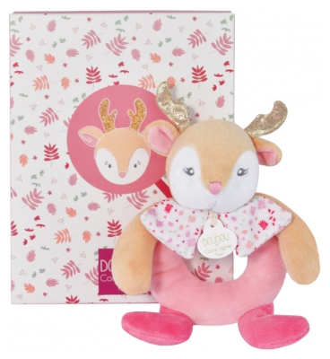 Doudou et Compagnie Eléa the Deer Rattle Cuddly Toy