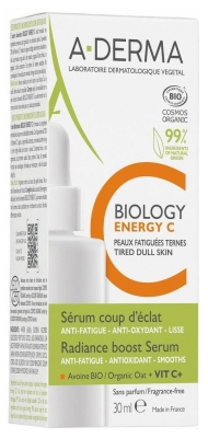 A-DERMA Biology Energy C Sérum Coup d'Éclat 30 ml
