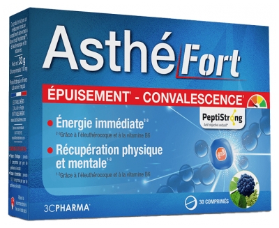 3C Pharma AsthéFort 30 Tablets