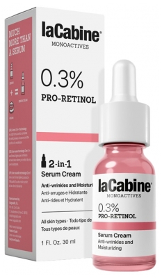 laCabine Monoactives 0,3% Pro-Retinol Sérum Crème 30 ml