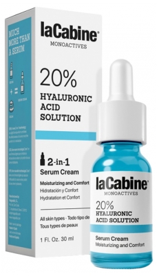 laCabine Monoactives 20% Hyaluronic Acid Sérum Crème 30 ml