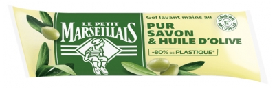 Le Petit Marseillais Gel Lavant Mains Pur Savon & Huile d'Olive Éco-Recharge 250 ml