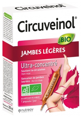 Nutreov Circuveinol Light Legs Organic 20 Phials