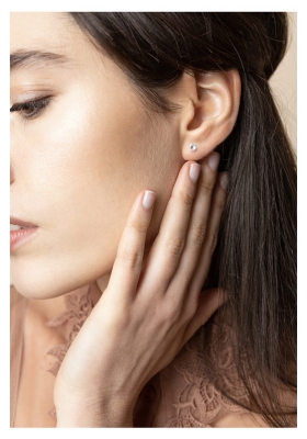 Pharma Bijoux Boucles d'Oreilles Hypoallergéniques Xirius Crystal 4,1 mm