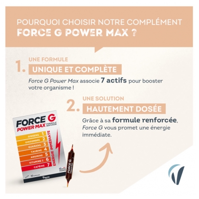 Vitavea Force G Power Max 20 Ampoules