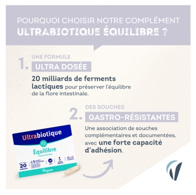 Vitavea Ultrabiotique Équilibre 30 Gélules Végétales