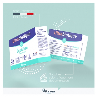Vitavea Ultrabiotique Équilibre 30 Gélules Végétales