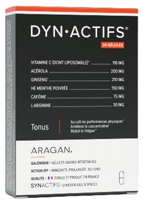 Aragan Synactifs DynActifs 30 Capsules