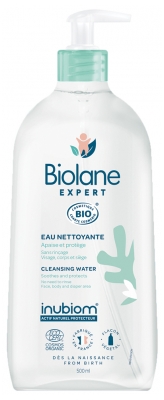 Biolane Expert Eau Nettoyante Sans Rinçage Bio 500 ml