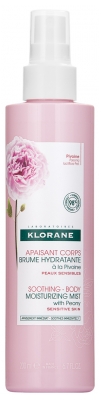 Klorane Apaisant Corps Brume Hydratante à la Pivoine 200 ml