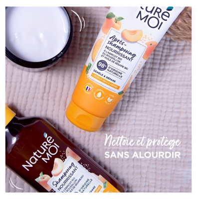 Naturé Moi Shampoing Nourrissant Abricot Huile de Sésame Bio 250 ml