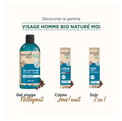 Naturé Moi Homme Gel Nettoyant Cascara Bio 200 ml