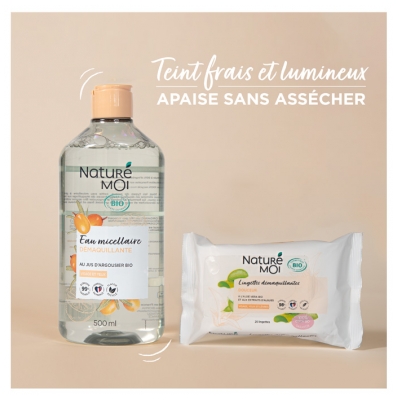 Naturé Moi Eau Micellaire Démaquillante Bio 500 ml