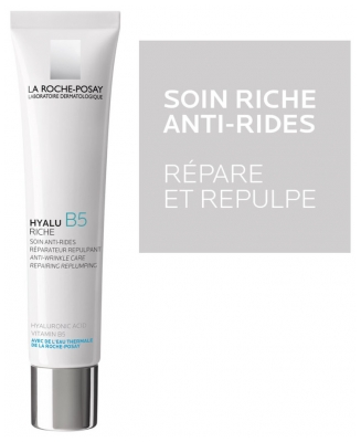 La Roche-Posay Hyalu B5 Riche Soin Anti-Rides Réparateur Repulpant 40 ml