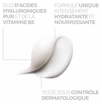La Roche-Posay Hyalu B5 Riche Soin Anti-Rides Réparateur Repulpant 40 ml + Sérum Concentré 10 ml Offert