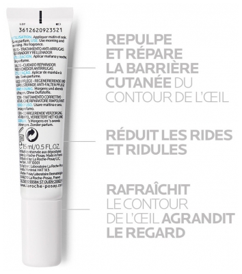 La Roche-Posay Hyalu B5 Yeux Soin Anti-Rides Réparateur Repulpant 15 ml