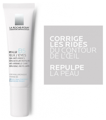 La Roche-Posay Hyalu B5 Yeux Soin Anti-Rides Réparateur Repulpant 15 ml